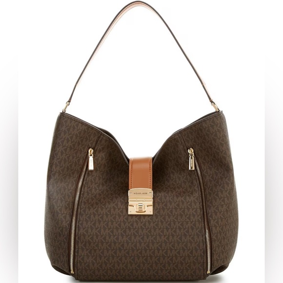 Michael Kors Handbags - Michael Kors Brown Addie